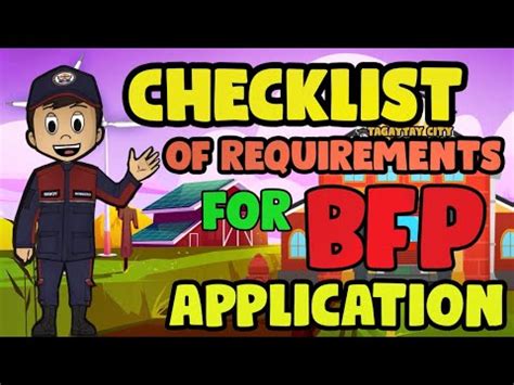 bfp application requirements